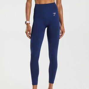 2/ 22$, Gymshark Leggings Blue Textured, XXL